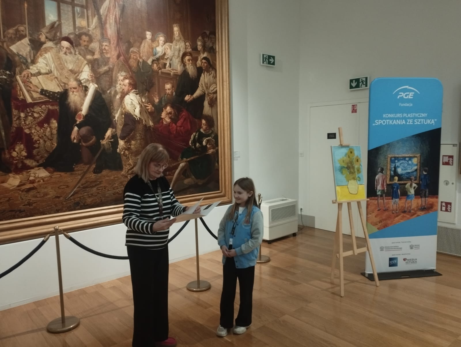 Ogólnopolski konkurs plastyczny "Spotkania ze Sztuką"